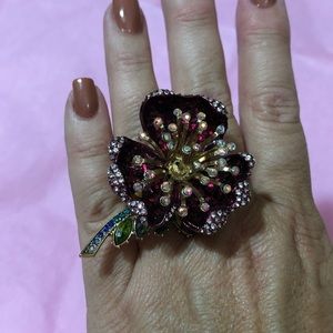 Betsey Johnson statement ring